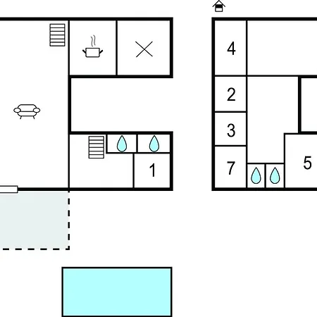 Stunning In Semesterbostad *